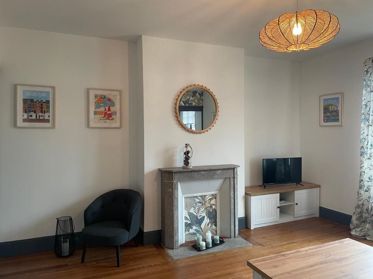 מרס-לה-באן Appartement Avec Balcon Vue Mer, Tout Equipe מראה חיצוני תמונה